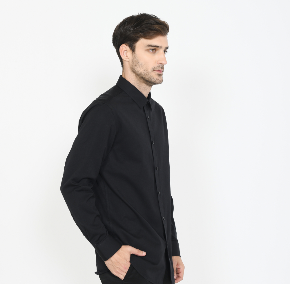alphe basic non iron shirt | kemeja non iron cotton